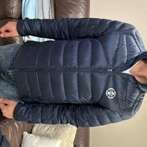 Navy Blue polo sport jacket